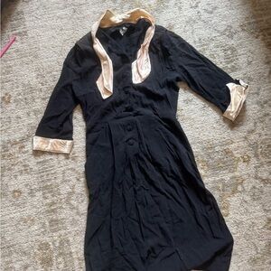 Vintage 1940s Anne Carter Midi Dress